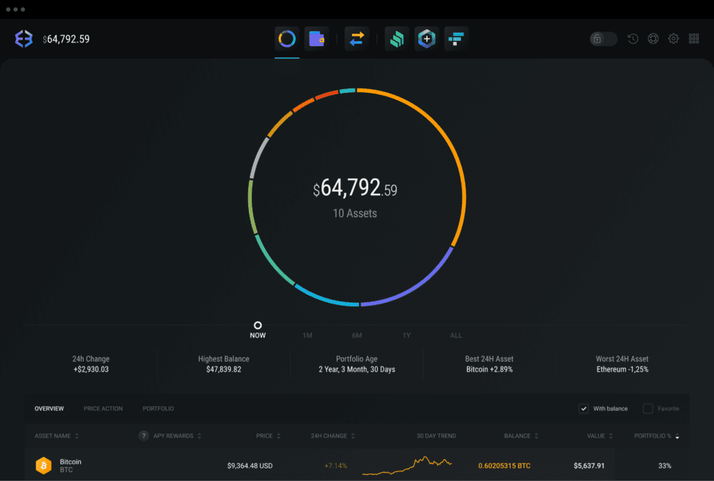 picture of Exodus wallet