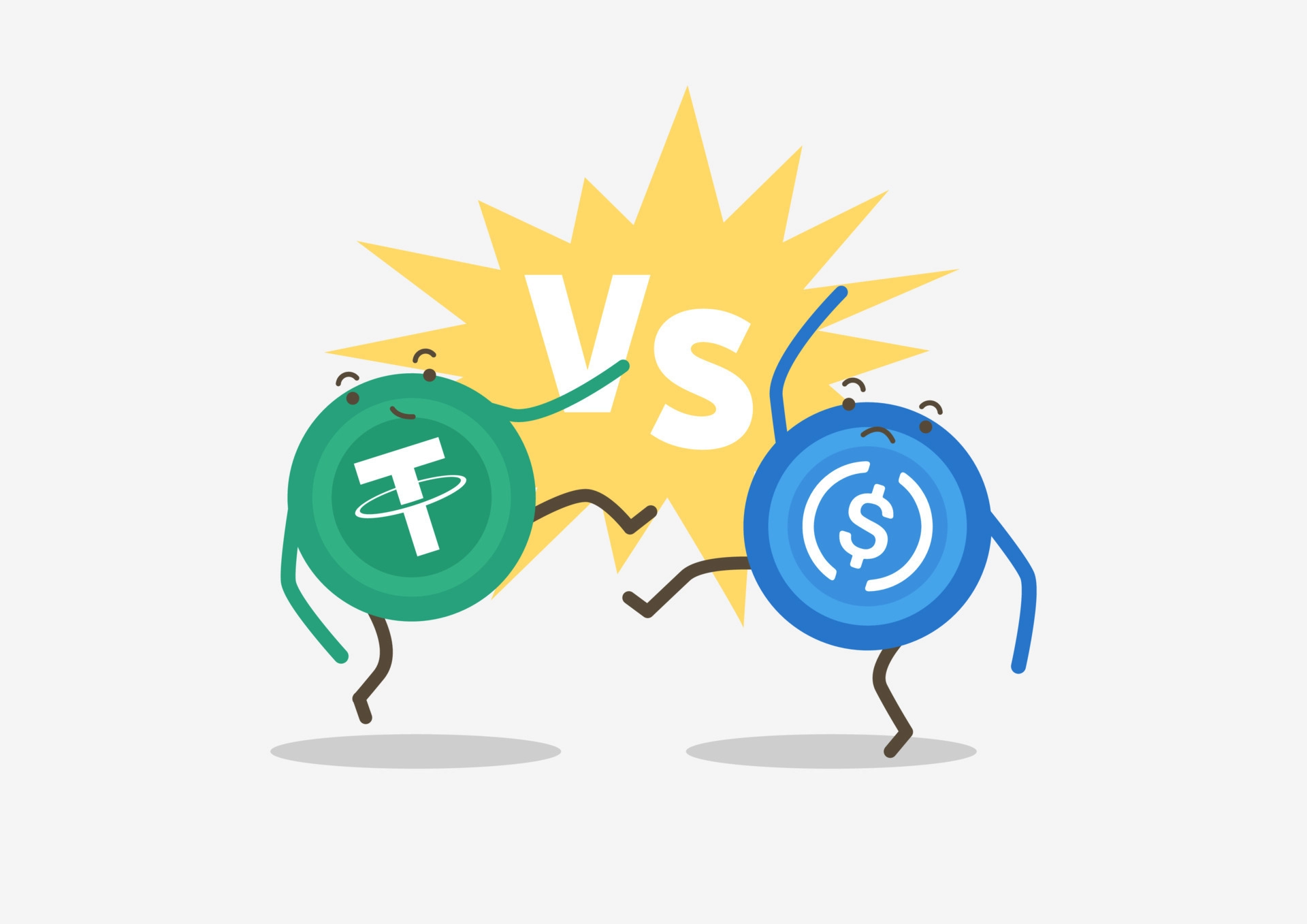 Imagw of USDT vs USDC: What Is The Difference?
